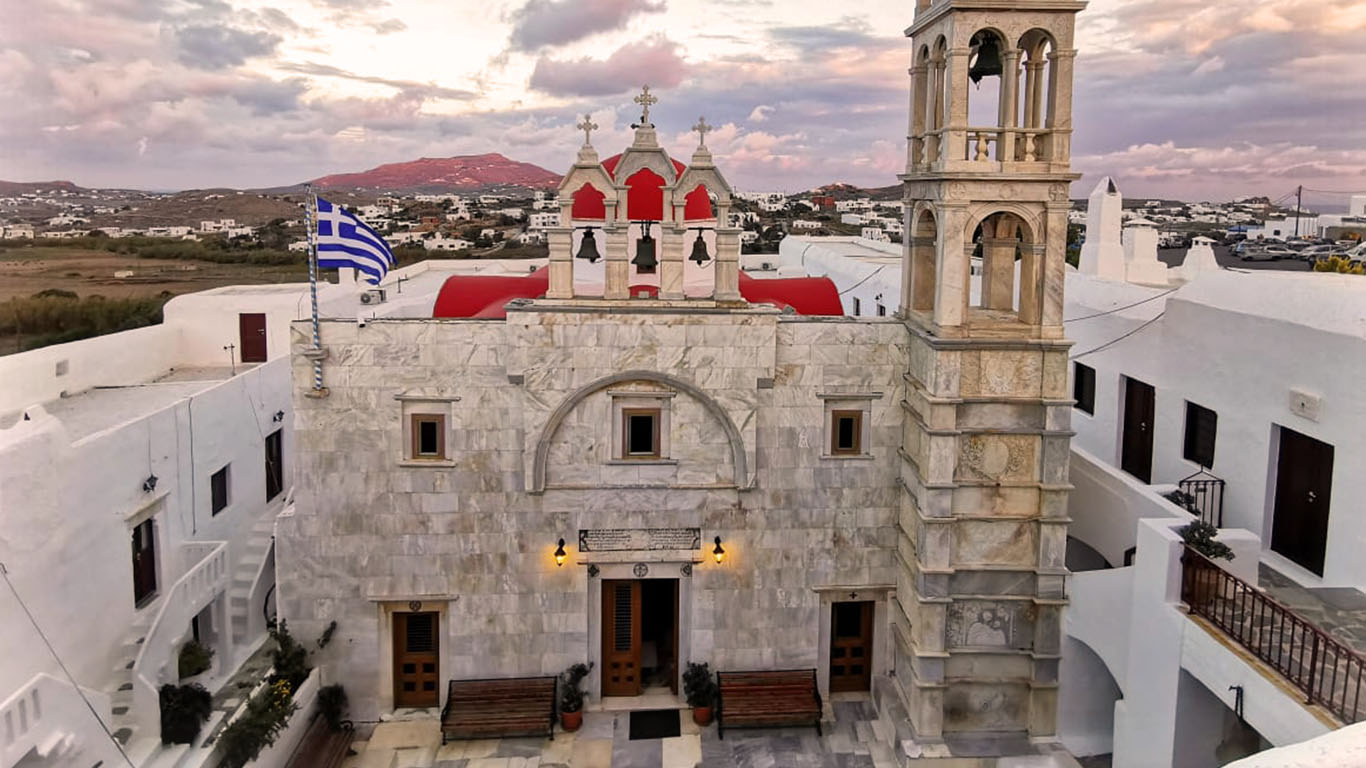 mykonos tourliani monastery