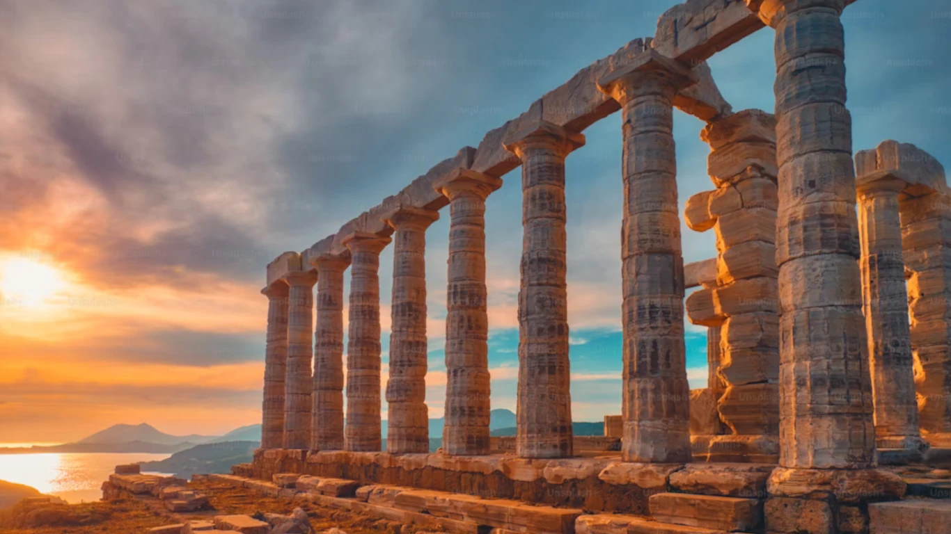 temple of Poseidon in Sounio